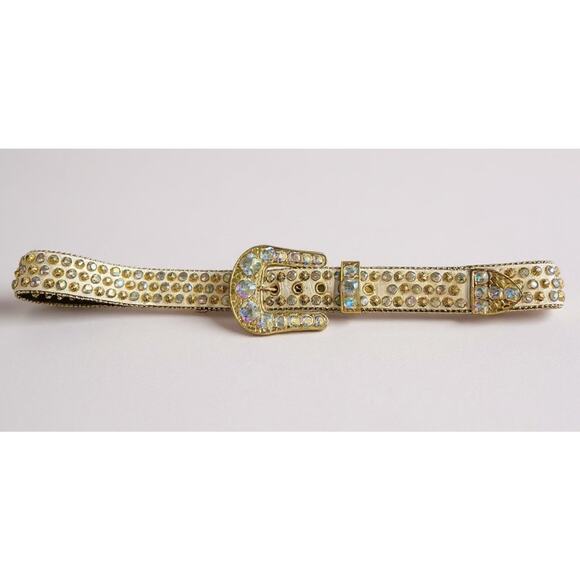 DNA PREMIUM WEAR MEN'S BELT GOLD /BROWNISH GOLD Size Medium 32-34 - Picture 2 of 6